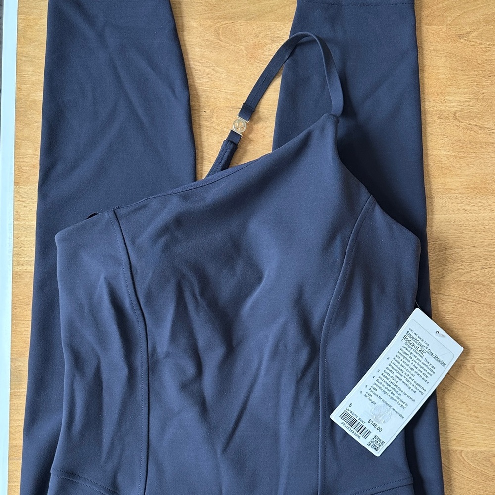 NEW Lululemon Athletica One-Shoulder Bodysuit